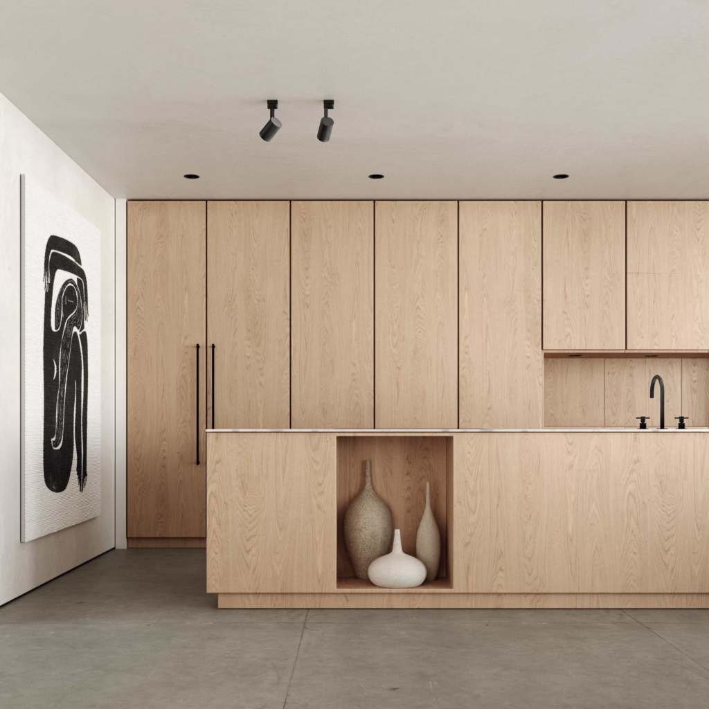 Scandinavian minimalistic style kitchen