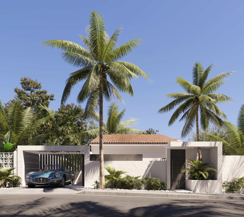 Renovated tropical villa